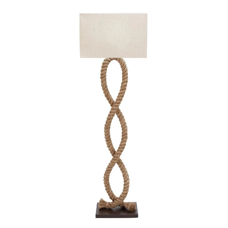 Glass Floor Lamp with Frosted Shades for Soft Diffused LightJute Rope Rope Room Floor Lamp with Linen Shade - Brown - Roche River Decor Glass Floor Lamp with Frosted Shades for Soft Diffused LightJute Rope Rope Room Floor Lamp with Linen Shade - Brown - Roche River Decor