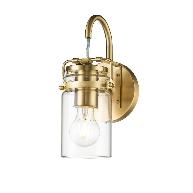 Victorian Style Floor Lamp for Traditional and Elegant InteriorsKichler Brinley 1 Light Brass Wall Light