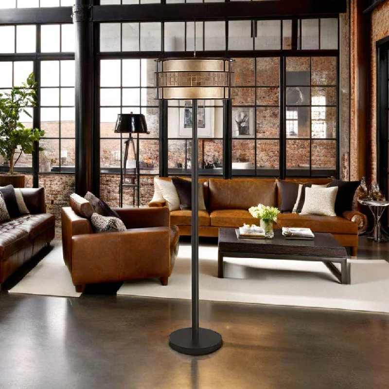 Adjustable Height Floor Lamp for Versatile Lighting NeedsLaguna Floor Lamp /2Lt E27 in Copper Elstead Lighting - ELS.QZ-LAGUNA-FL Adjustable Height Floor Lamp for Versatile Lighting NeedsLaguna Floor Lamp /2Lt E27 in Copper Elstead Lighting - ELS.QZ-LAGUNA-FL