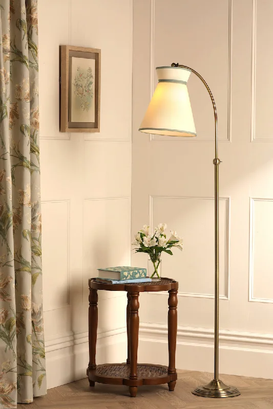 USB Charging Port Floor Lamp for Convenient Device ChargingLaura Ashley Dearham Floor Lamp Antique Brass With Shade USB Charging Port Floor Lamp for Convenient Device ChargingLaura Ashley Dearham Floor Lamp Antique Brass With Shade
