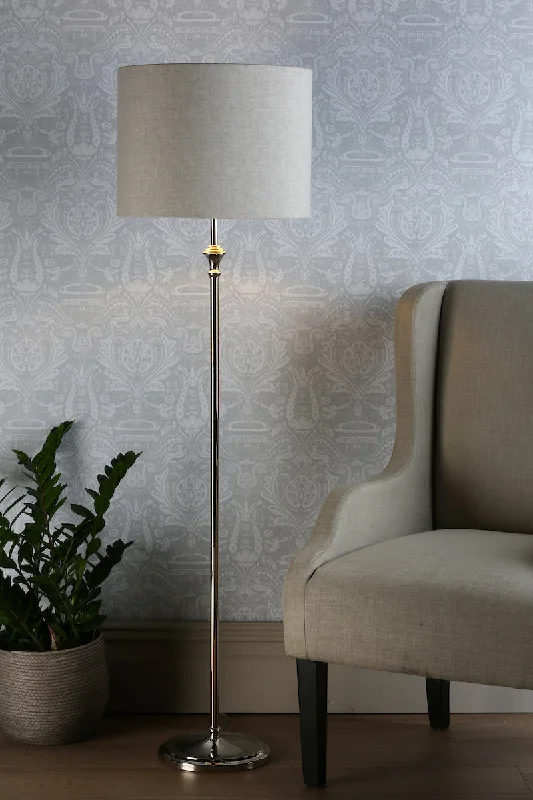 Marble Base Floor Lamp for a Touch of LuxuryLaura Ashley Highgrove Floor Lamp Polished Nickel With Shade Marble Base Floor Lamp for a Touch of LuxuryLaura Ashley Highgrove Floor Lamp Polished Nickel With Shade