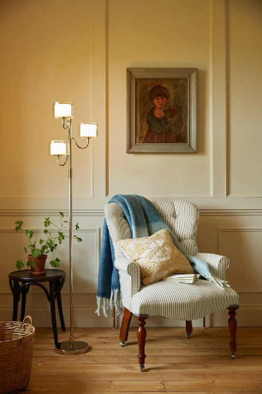 Adjustable Height Floor Lamp for Versatile Lighting NeedsLaura Ashley Southwell 3 Light Floor Lamp Polished Nickel and Opal Glass Adjustable Height Floor Lamp for Versatile Lighting NeedsLaura Ashley Southwell 3 Light Floor Lamp Polished Nickel and Opal Glass