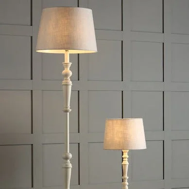 Glass Floor Lamp with Frosted Shades for Soft Diffused LightLaura Ashley Tate Wooden Floor Lamp Distressed Off White Base Glass Floor Lamp with Frosted Shades for Soft Diffused LightLaura Ashley Tate Wooden Floor Lamp Distressed Off White Base
