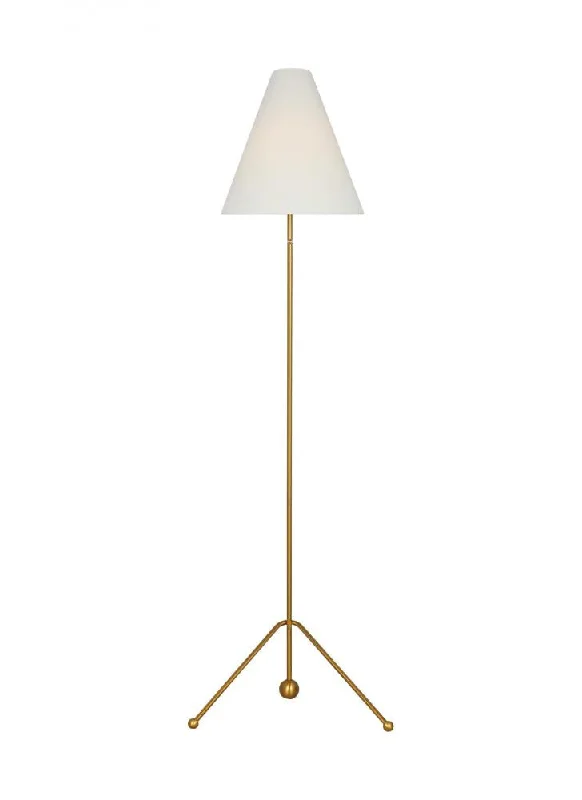 Metal Floor Lamp with a Matte Black Finish for a Sleek LookMedium Floor Lamp