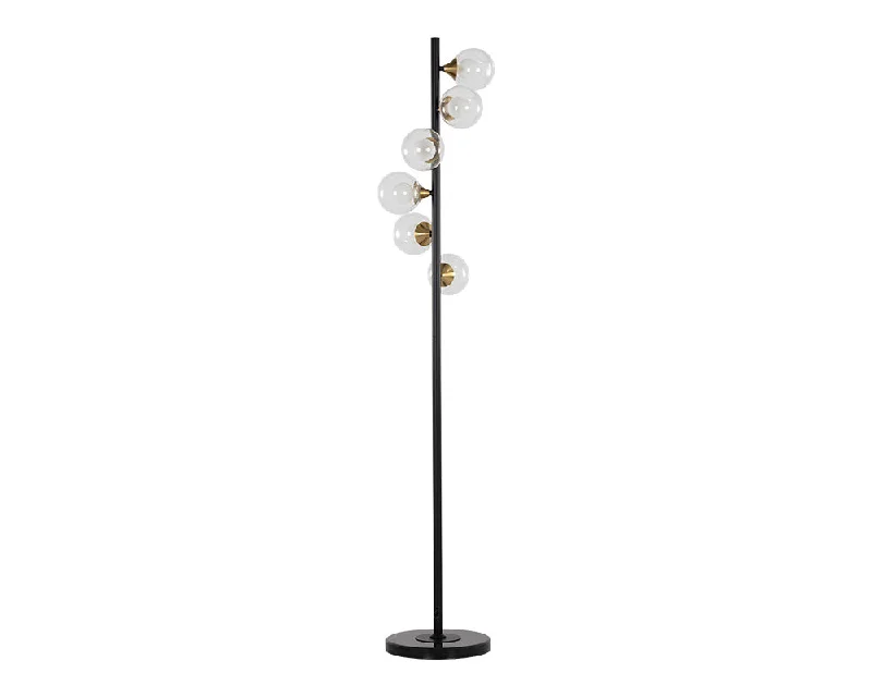 Metal Floor Lamp with a Matte Black Finish for a Sleek LookMisty Floor Lamp