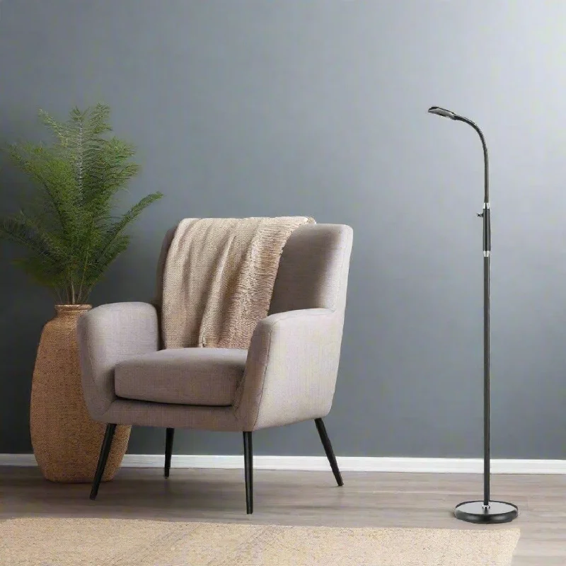 Rustic Farmhouse Style Floor Lamp for Cozy BedroomsModern Adjustable LED Floor Lamp in Black, White or Nickel Rustic Farmhouse Style Floor Lamp for Cozy BedroomsModern Adjustable LED Floor Lamp in Black, White or Nickel