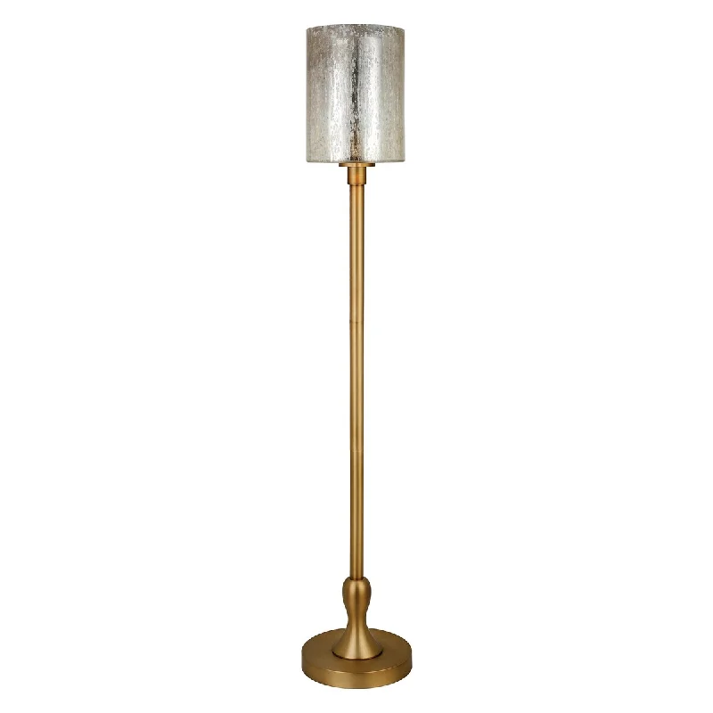Adjustable Height Floor Lamp for Versatile Lighting NeedsModern, Industrial Farmhouse Floor Lamp in brass with mercury glass shade for Living Room, Bedroom, Office, or Dining Room Adjustable Height Floor Lamp for Versatile Lighting NeedsModern, Industrial Farmhouse Floor Lamp in brass with mercury glass shade for Living Room, Bedroom, Office, or Dining Room