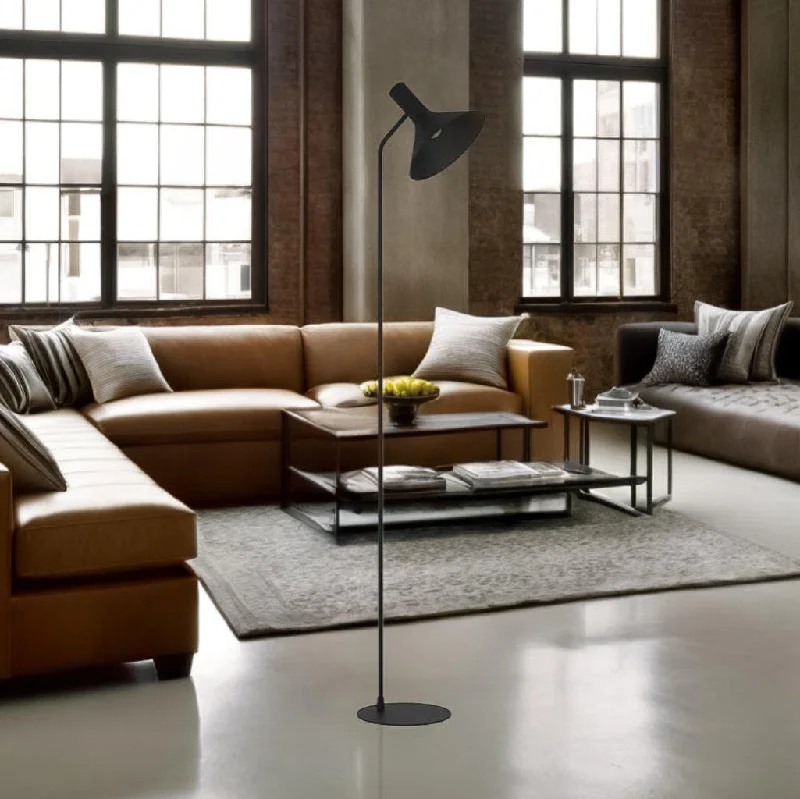 Way Switch Floor Lamp for Multiple Light Intensity LevelsMorescana Floor Lamp in Black Way Switch Floor Lamp for Multiple Light Intensity LevelsMorescana Floor Lamp in Black