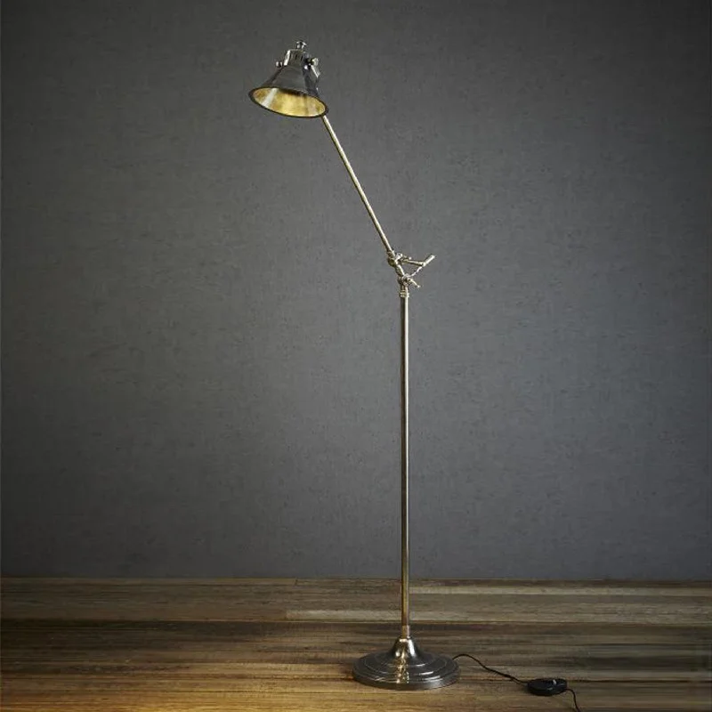 Smart Floor Lamp with Voice Control and Bluetooth ConnectivityMorton Floor Lamp in Antique Silver Emac and Lawton Lighting - ELPIM51360AS Smart Floor Lamp with Voice Control and Bluetooth ConnectivityMorton Floor Lamp in Antique Silver Emac and Lawton Lighting - ELPIM51360AS