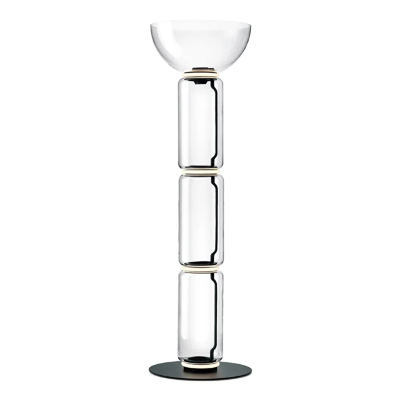 Way Switch Floor Lamp for Multiple Light Intensity LevelsNoctambule Floor Lamp - 3 High Cylinders Bowl Way Switch Floor Lamp for Multiple Light Intensity LevelsNoctambule Floor Lamp - 3 High Cylinders Bowl