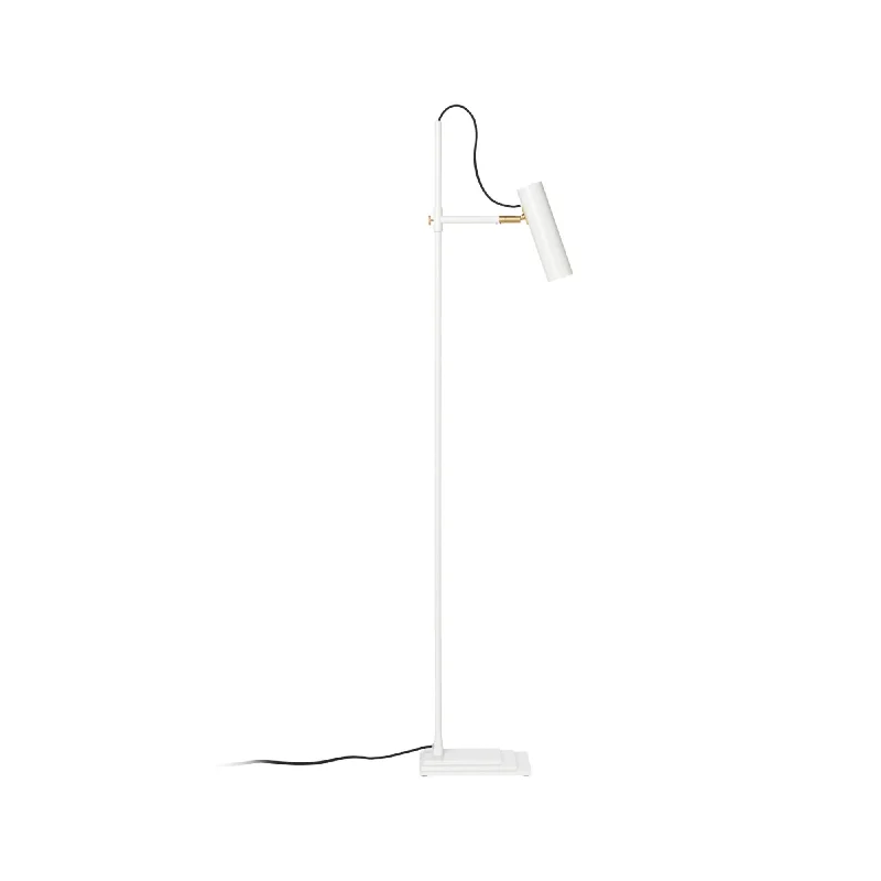 Rustic Farmhouse Style Floor Lamp for Cozy BedroomsNomad Floor Lamp - White/Brass