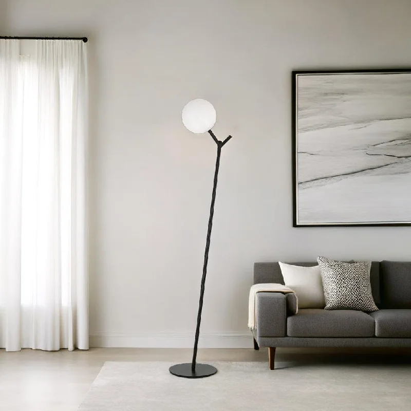 Dimmable Floor Lamp for Adjustable Lighting AmbianceOhh Floor Lamp in Antique Gold or Black Dimmable Floor Lamp for Adjustable Lighting AmbianceOhh Floor Lamp in Antique Gold or Black