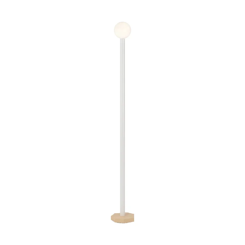 Industrial Style Floor Lamp with Exposed Bulbs for Loft ApartmentsOutlines F01 Floor Lamp - Sand/White Industrial Style Floor Lamp with Exposed Bulbs for Loft ApartmentsOutlines F01 Floor Lamp - Sand/White