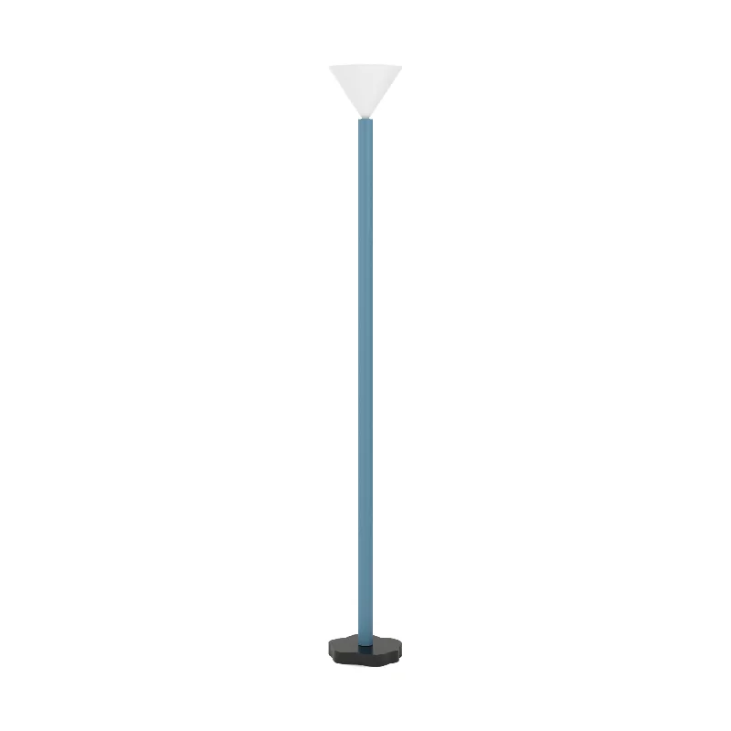 Way Switch Floor Lamp for Multiple Light Intensity LevelsOutlines F05 Floor Lamp - Black/White/Light Blue Way Switch Floor Lamp for Multiple Light Intensity LevelsOutlines F05 Floor Lamp - Black/White/Light Blue