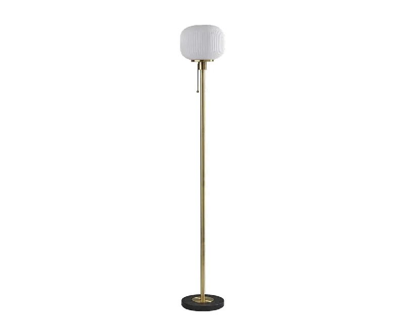 Bohemian Inspired Floor Lamp for Eclectic Home DecorPatina Floor Lamp
