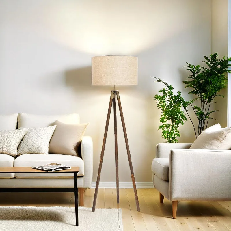Marble Base Floor Lamp for a Touch of LuxuryTraditional Timber Floor Lamp with Brass Highlights Marble Base Floor Lamp for a Touch of LuxuryTraditional Timber Floor Lamp with Brass Highlights
