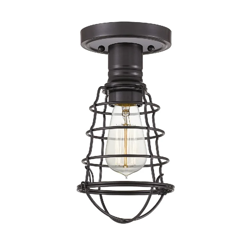 Bohemian Inspired Floor Lamp for Eclectic Home DecorQuoizel Mixon 1 Light Bronze Semi-flush Mount Bohemian Inspired Floor Lamp for Eclectic Home DecorQuoizel Mixon 1 Light Bronze Semi-flush Mount