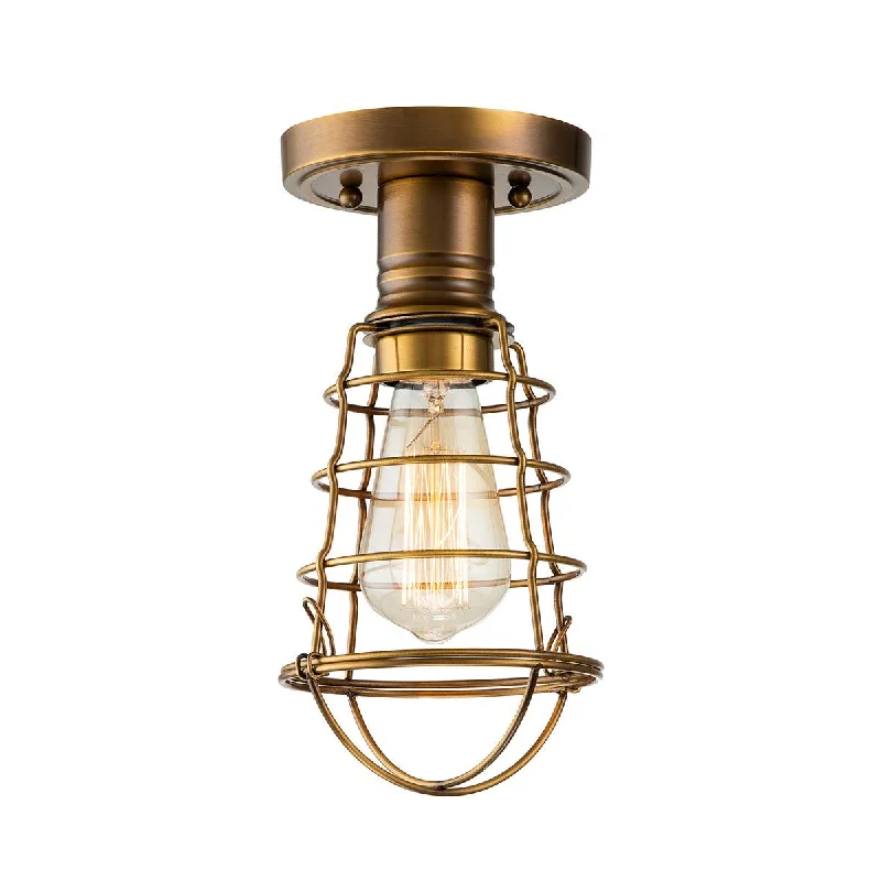 Modern Minimalist Floor Lamp for Contemporary Living RoomsQuoizel Mixon 1 Light Weathered Brass Semi-flush Mount Modern Minimalist Floor Lamp for Contemporary Living RoomsQuoizel Mixon 1 Light Weathered Brass Semi-flush Mount