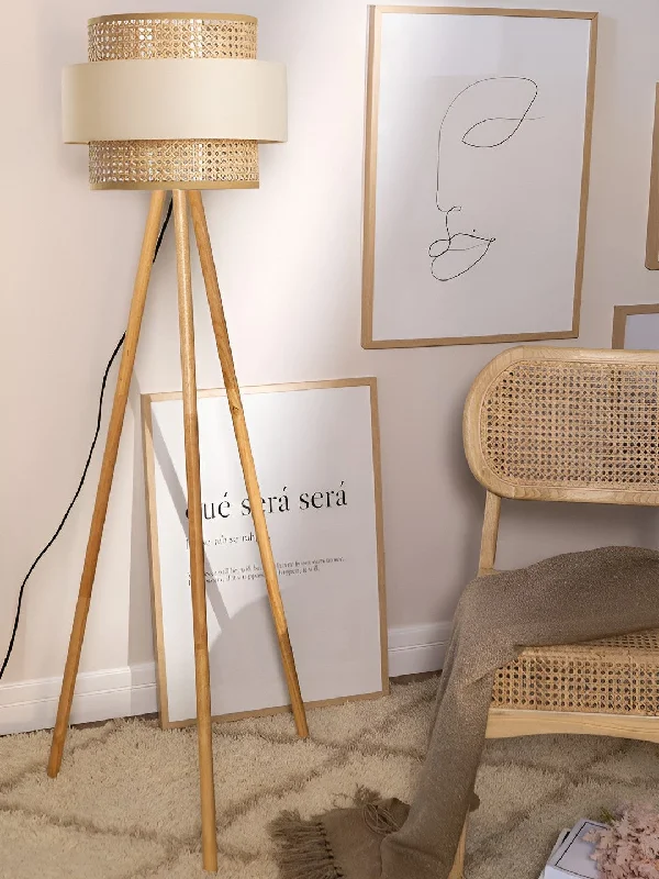 Smart Floor Lamp with Voice Control and Bluetooth ConnectivityRattan Floor Lamp | Bamboo Floor Lamp | Cane Floor Lamp - Lavanya Smart Floor Lamp with Voice Control and Bluetooth ConnectivityRattan Floor Lamp | Bamboo Floor Lamp | Cane Floor Lamp - Lavanya