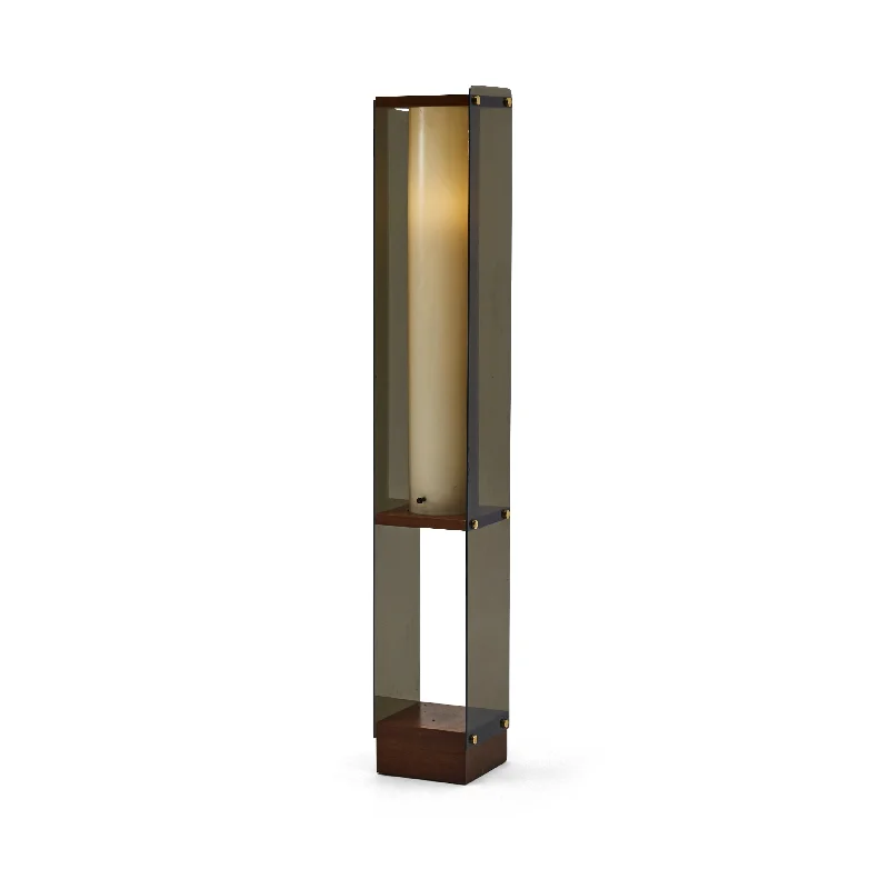 Adjustable Height Floor Lamp for Versatile Lighting NeedsSmoked Acrylic Pillar Floor Lamp