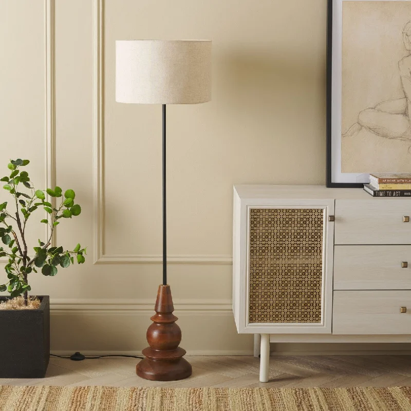 Glass Floor Lamp with Frosted Shades for Soft Diffused LightSAFAVIEH Lighting Messina 58-inch Floor Lamp - Brown - 16Wx16Dx58H Glass Floor Lamp with Frosted Shades for Soft Diffused LightSAFAVIEH Lighting Messina 58-inch Floor Lamp - Brown - 16Wx16Dx58H