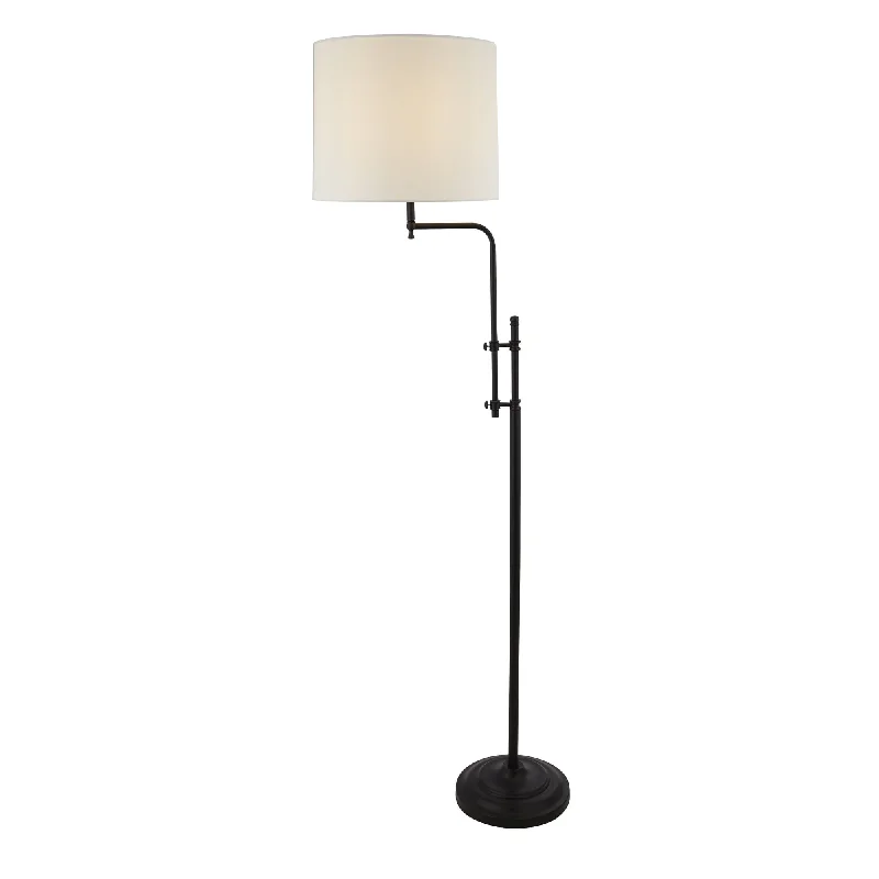 Industrial Style Floor Lamp with Exposed Bulbs for Loft ApartmentsSearchlight 12083-1BK Munich Floor Lamp Matt Black Metal Natural Linen Shade Industrial Style Floor Lamp with Exposed Bulbs for Loft ApartmentsSearchlight 12083-1BK Munich Floor Lamp Matt Black Metal Natural Linen Shade