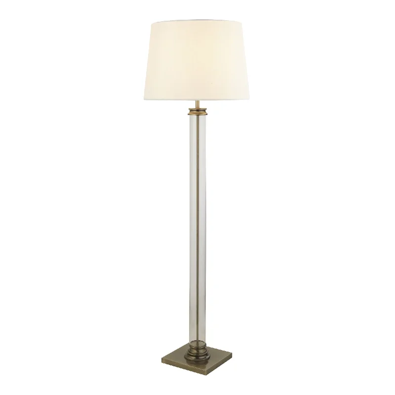 Smart Floor Lamp with Voice Control and Bluetooth ConnectivitySearchlight 5142AB Pedestal Floor Lamp Antique Brass Glass Cream Fabric Smart Floor Lamp with Voice Control and Bluetooth ConnectivitySearchlight 5142AB Pedestal Floor Lamp Antique Brass Glass Cream Fabric