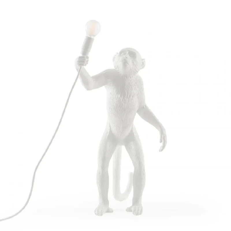 Victorian Style Floor Lamp for Traditional and Elegant InteriorsSeletti Monkey Lamp White Standing