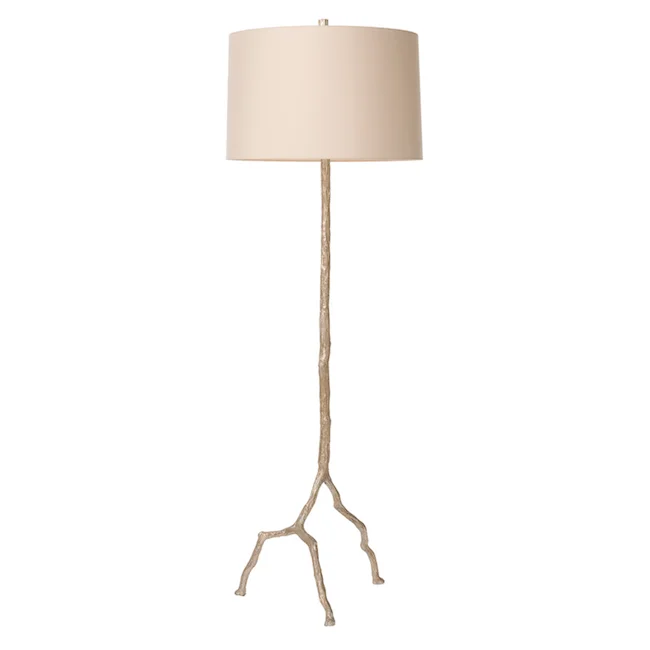 Marble Base Floor Lamp for a Touch of LuxurySilver Leaf Forest Park Floor Lamp