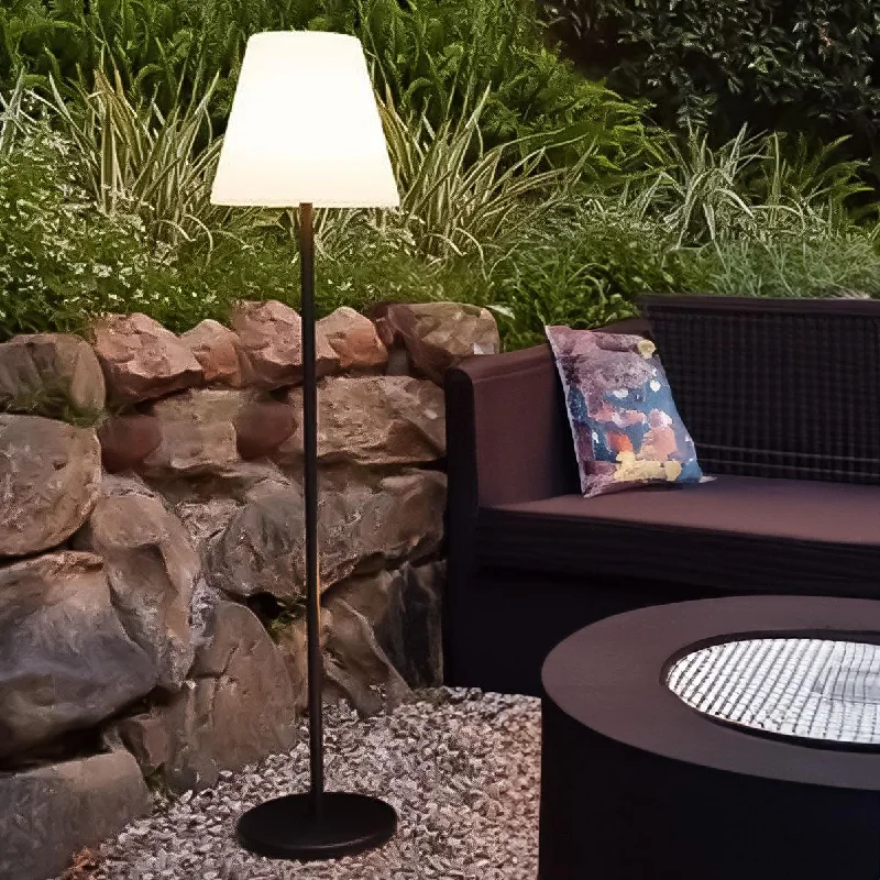 Smart Floor Lamp with Voice Control and Bluetooth ConnectivityParker Solar Outdoor Rated Floor Lamp - Black with Remote 1500mm High, PL0259 Smart Floor Lamp with Voice Control and Bluetooth ConnectivityParker Solar Outdoor Rated Floor Lamp - Black with Remote 1500mm High, PL0259
