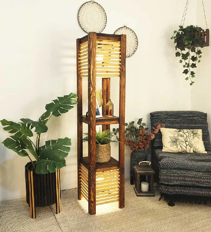 Glass Floor Lamp with Frosted Shades for Soft Diffused LightAntilia Beige Lampshade Floor Lamp With Beige & Black Base Glass Floor Lamp with Frosted Shades for Soft Diffused LightAntilia Beige Lampshade Floor Lamp With Beige & Black Base