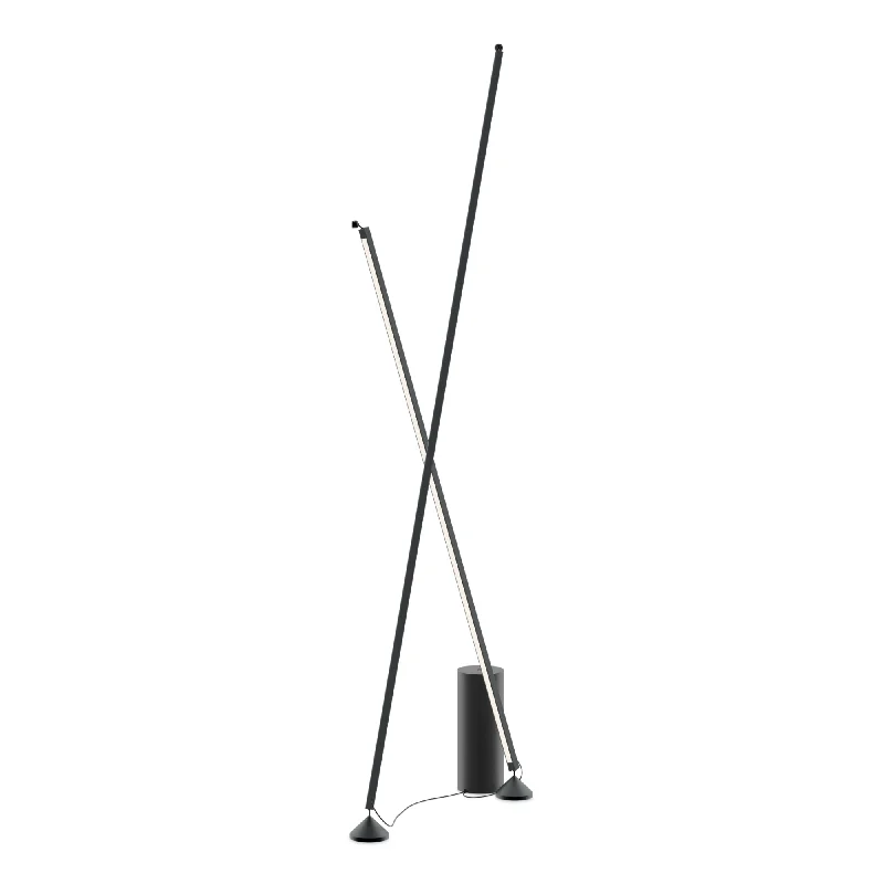 Dimmable Floor Lamp for Adjustable Lighting AmbianceStick 7338 Floor Lamp - Black Dimmable Floor Lamp for Adjustable Lighting AmbianceStick 7338 Floor Lamp - Black