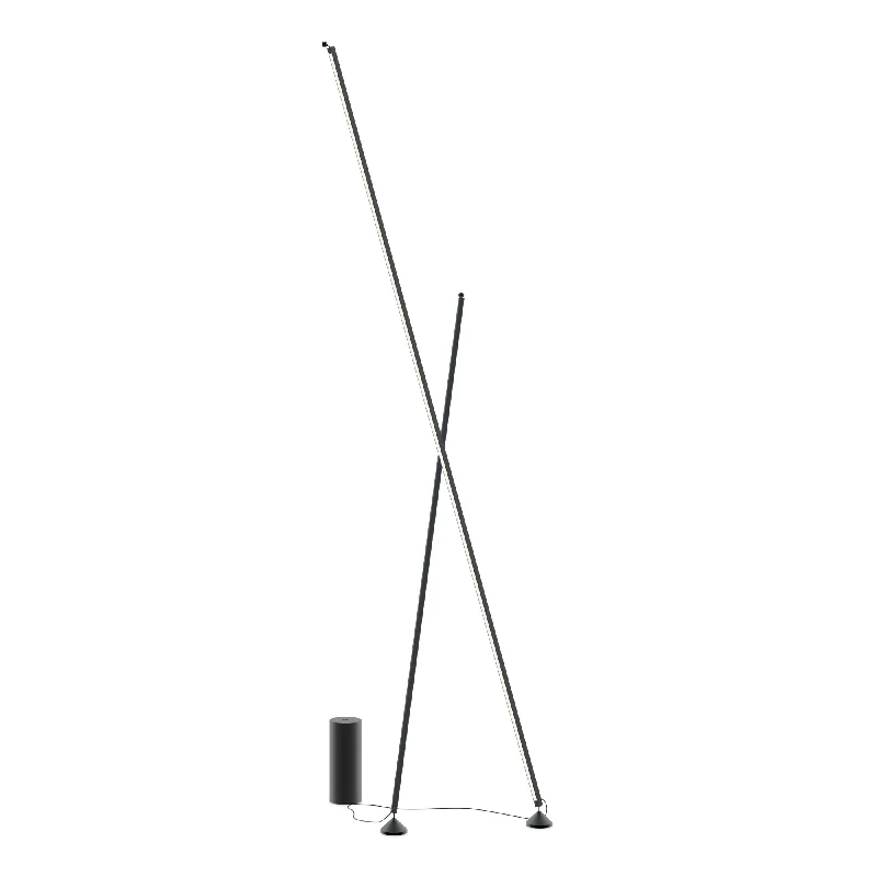 Dimmable Floor Lamp for Adjustable Lighting AmbianceStick 7339 Floor Lamp - Black
