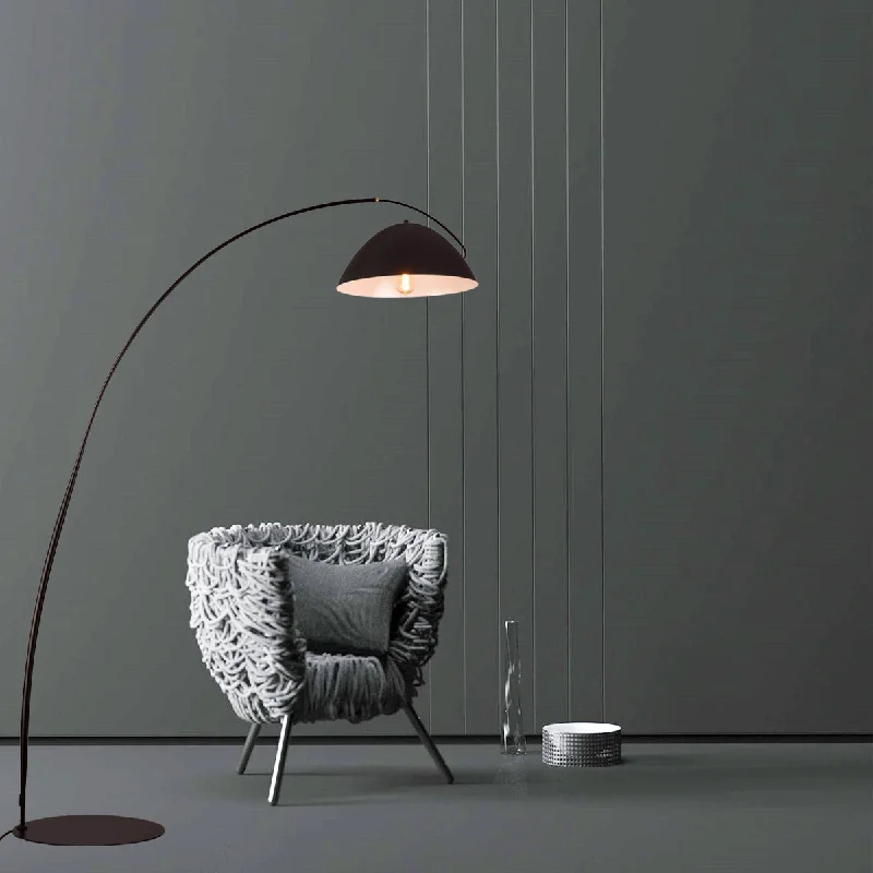 Glass Floor Lamp with Frosted Shades for Soft Diffused LightTHE BOWED ARCHETYPE PEDESTAL LAMP Glass Floor Lamp with Frosted Shades for Soft Diffused LightTHE BOWED ARCHETYPE PEDESTAL LAMP