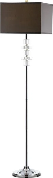 Rustic Farmhouse Style Floor Lamp for Cozy BedroomsTIMES 60.5 INCH H SQUARE FLOOR LAMP
