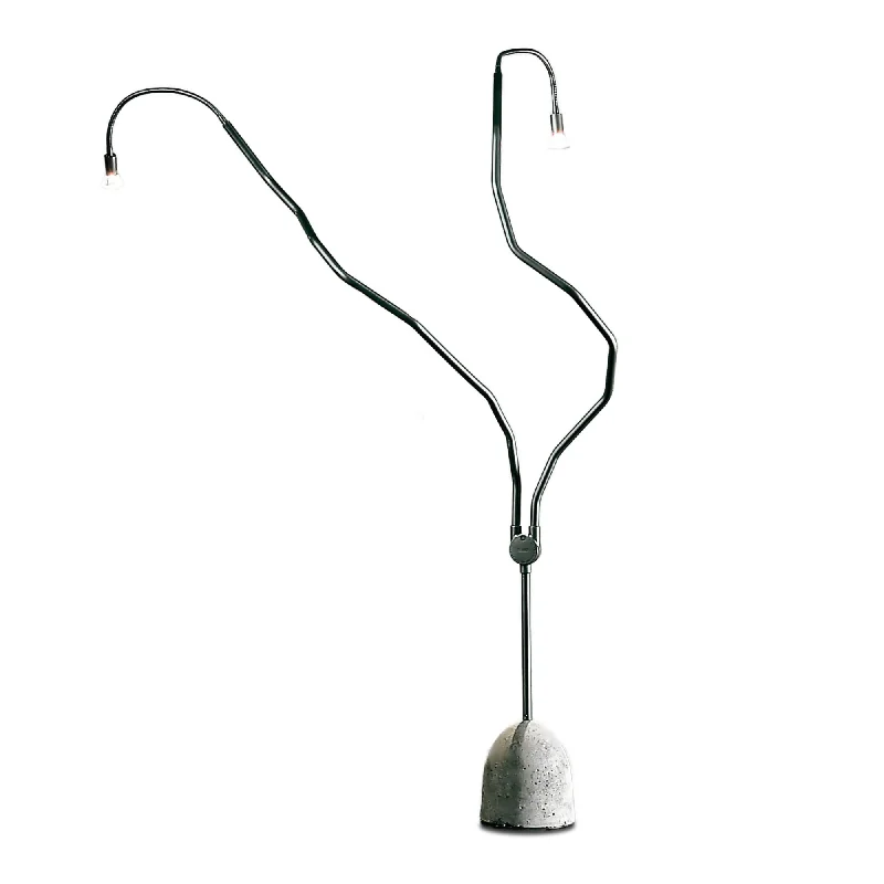 Industrial Style Floor Lamp with Exposed Bulbs for Loft ApartmentsTree Light 826 Floor Lamp - Concrete/Gunmetal Industrial Style Floor Lamp with Exposed Bulbs for Loft ApartmentsTree Light 826 Floor Lamp - Concrete/Gunmetal
