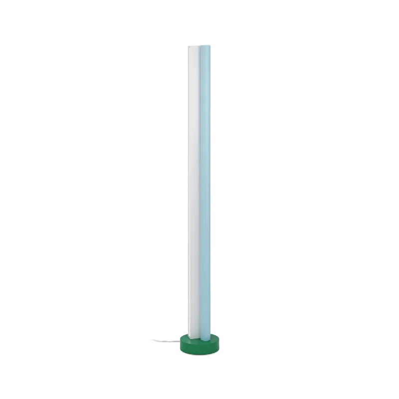 Victorian Style Floor Lamp for Traditional and Elegant InteriorsTube And Rectangle F01 Floor Lamp - White/Intense Green/Light Blue Victorian Style Floor Lamp for Traditional and Elegant InteriorsTube And Rectangle F01 Floor Lamp - White/Intense Green/Light Blue