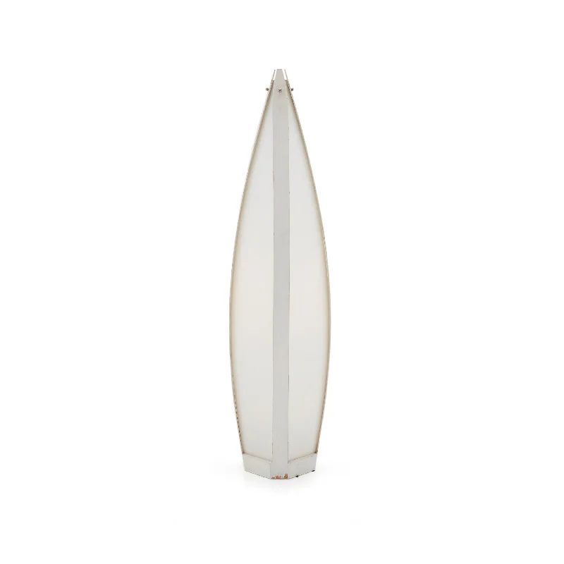 Marble Base Floor Lamp for a Touch of LuxuryTall White Teardrop Shape Lamp