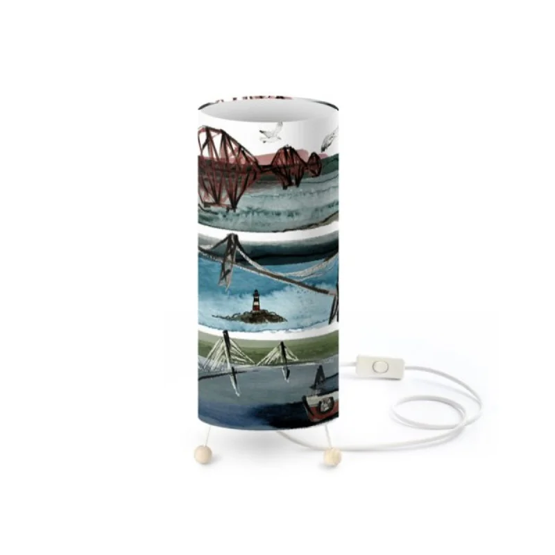 coastal style table lamps with nautical elements for beach houses3 Bridges Table Lamp