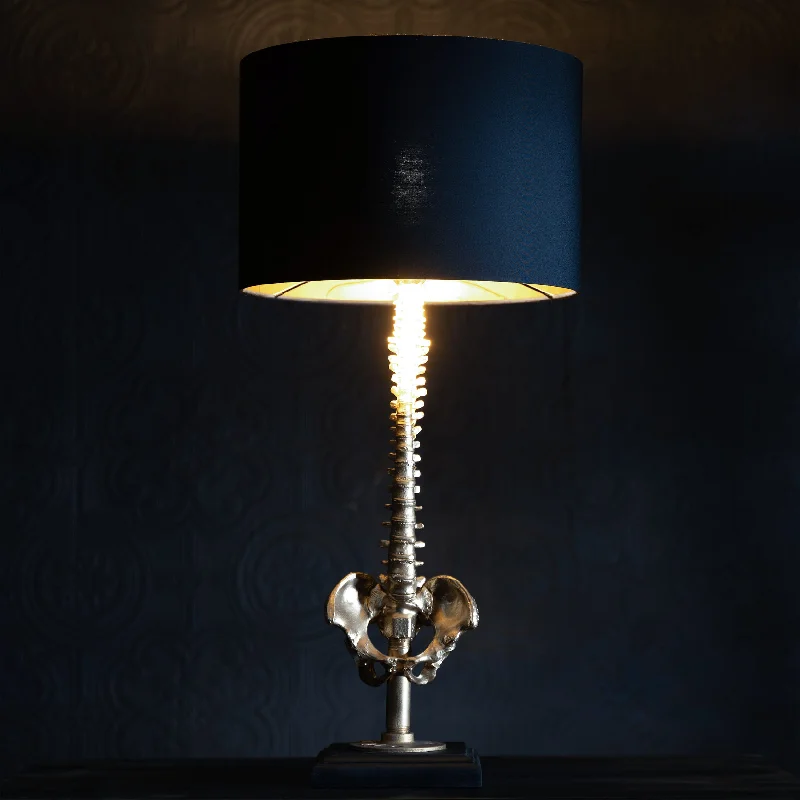 modern minimalist table lamps for contemporary living roomsThe Spine Lamp Gold Edition By The Blackened Teeth