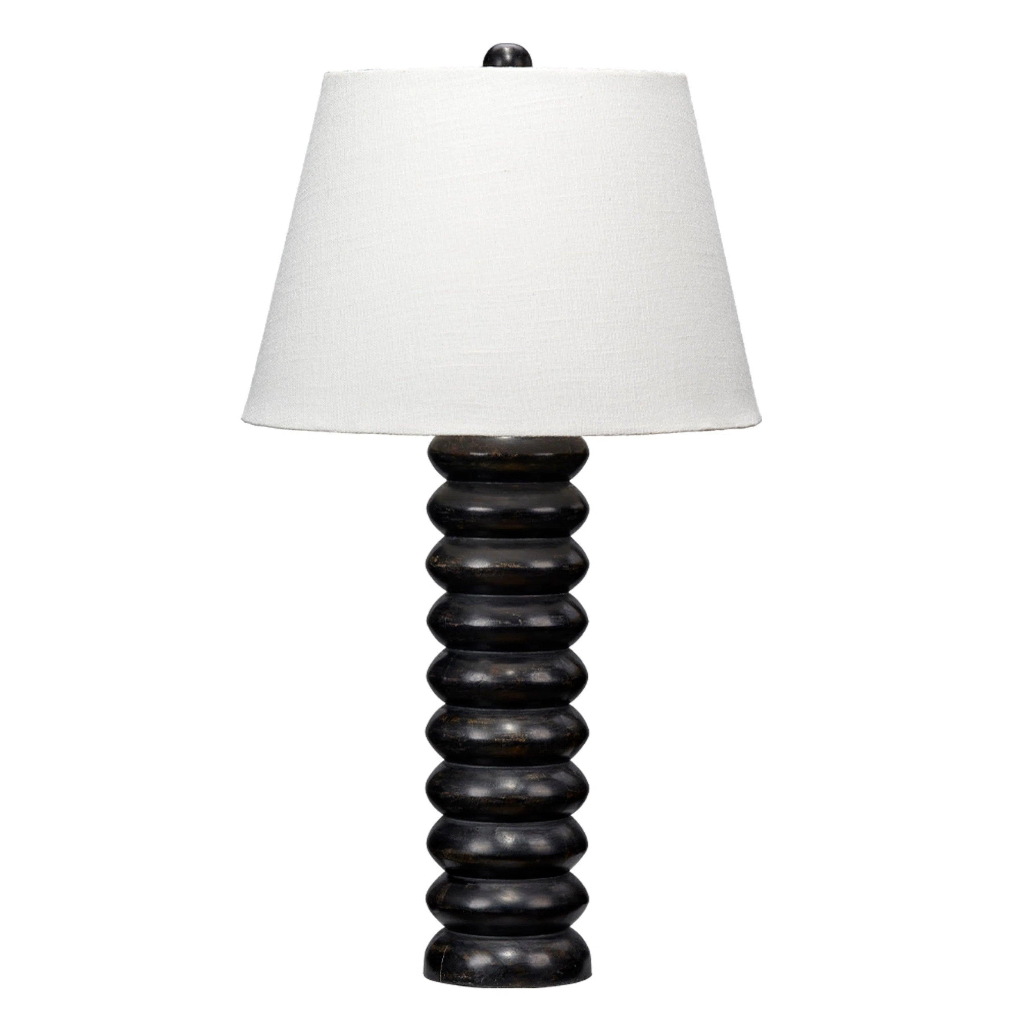 coastal style table lamps with nautical elements for beach housesAbacus Table Lamp - Black