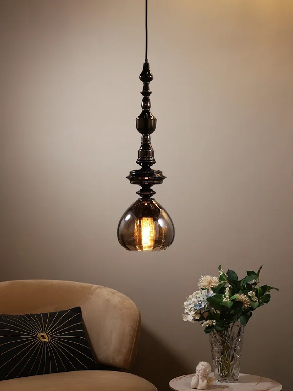 Scandinavian Style Ceiling Lights with Light Wood AccentsAden Smoky Pendant Light Scandinavian Style Ceiling Lights with Light Wood AccentsAden Smoky Pendant Light