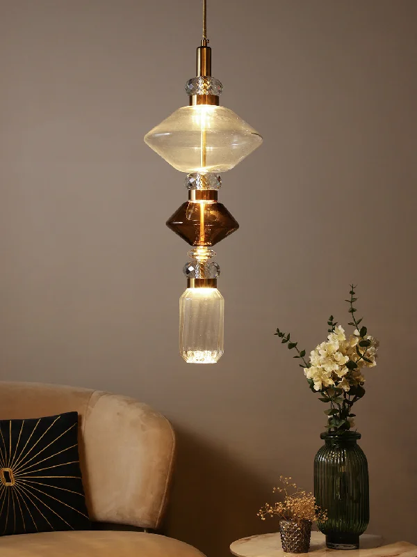 Contemporary Ceiling Lights with Unique, Abstract ShapesAlcott F Pendant Light