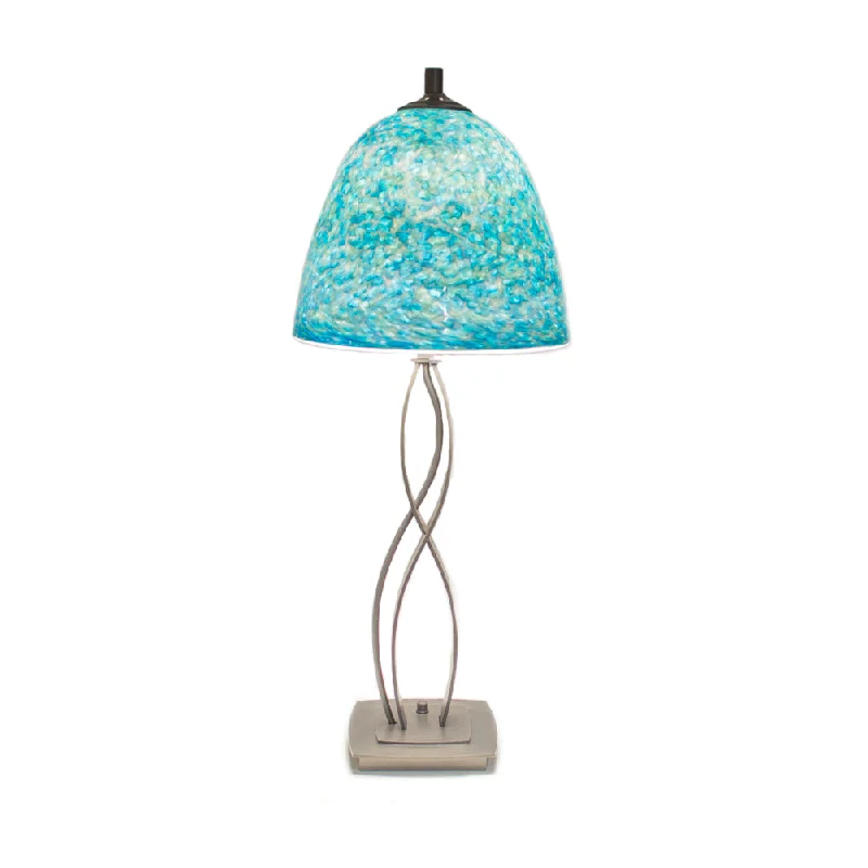 bohemian table lamps with colorful patterns for eclectic bedroomsAlmost Infinity Table Lamp bohemian table lamps with colorful patterns for eclectic bedroomsAlmost Infinity Table Lamp