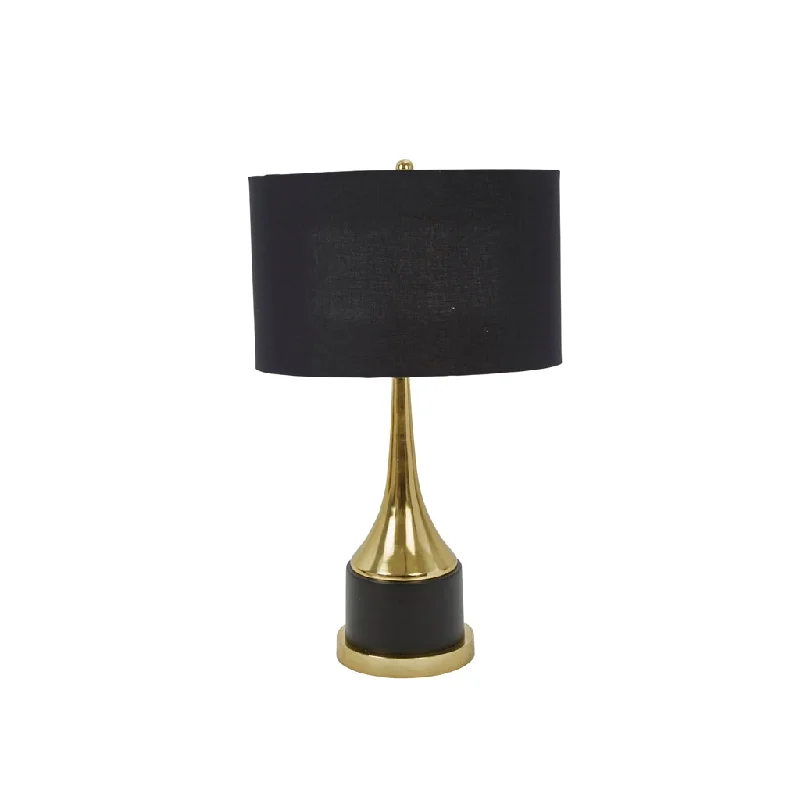 marble table lamps with a luxurious veined pattern for high end decorALUMINUM 28" TRUMPET TABLE LAMP, GOLD/BLACK marble table lamps with a luxurious veined pattern for high end decorALUMINUM 28" TRUMPET TABLE LAMP, GOLD/BLACK