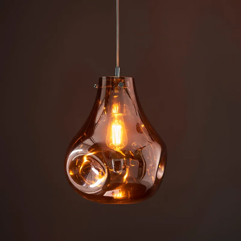Crystal Ceiling Lights with High - Quality Swarovski CrystalsAmos Iris Pendant Copper Large Crystal Ceiling Lights with High - Quality Swarovski CrystalsAmos Iris Pendant Copper Large