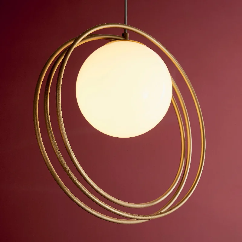 Bohemian Ceiling Lights with Beads, Tassels, and Colorful GlassAmos Warhol Single Pendant Brushed Gold Bohemian Ceiling Lights with Beads, Tassels, and Colorful GlassAmos Warhol Single Pendant Brushed Gold