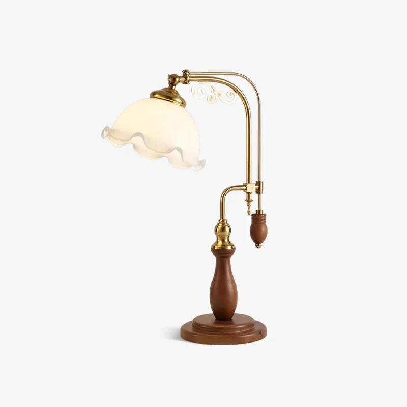 bohemian table lamps with colorful patterns for eclectic bedroomsArch Curves Table Lamp