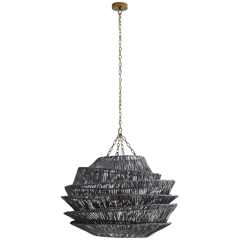 Gothic Ceiling Lights with Dark Metalwork and Pointed ArchesArteriors Barton Pendant