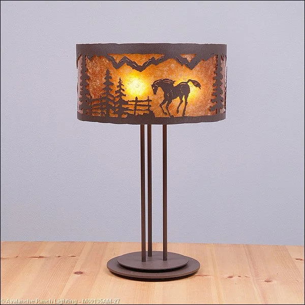 bohemian table lamps with colorful patterns for eclectic bedroomsLamps - Table Lamps